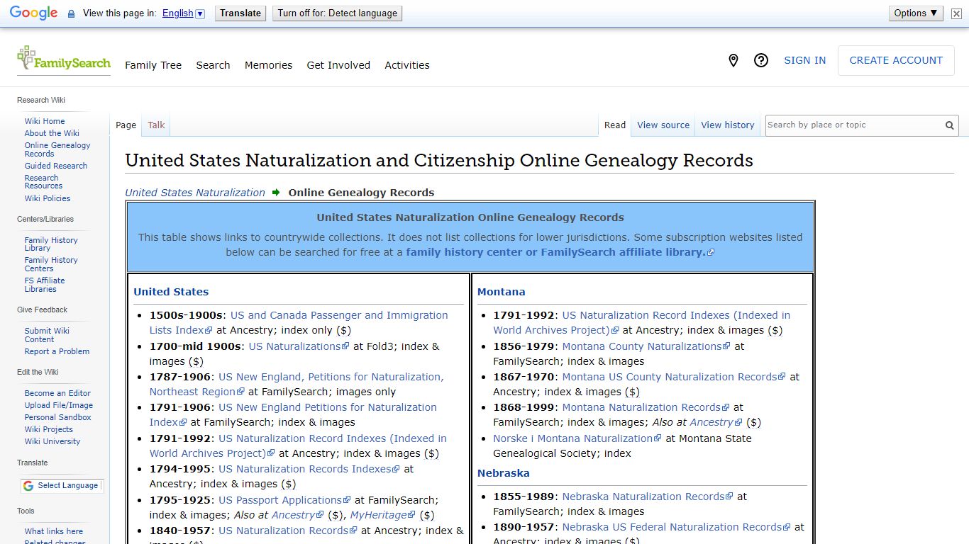 United States Naturalization and Citizenship Online Genealogy Records ...